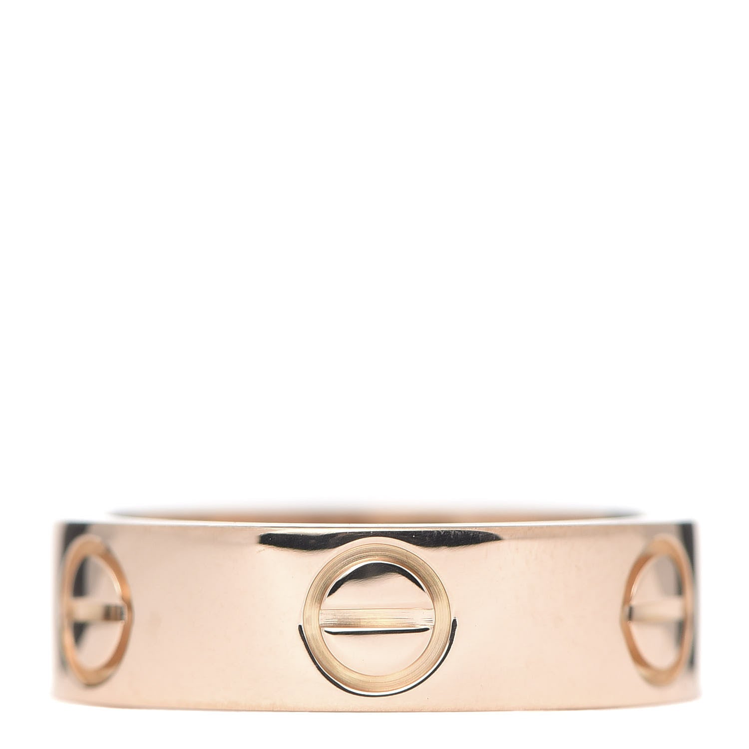 Cartier 18K Pink Gold 5.5mm LOVE Ring 49 4.75 3 of 4