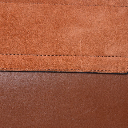Chloe Suede Calfskin Medium Faye Shoulder Bag Tobacco 7 of 11