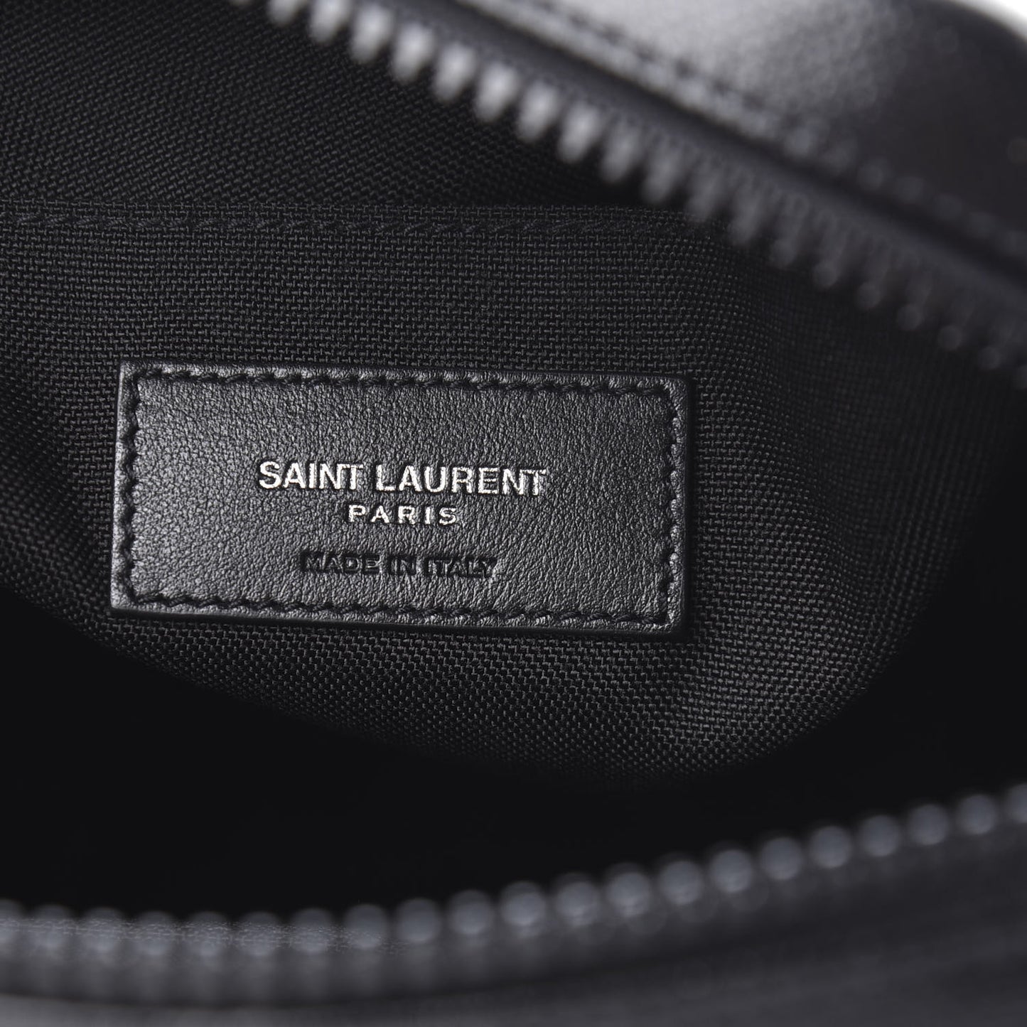 Coated Canvas Rivington Race Pouch Black