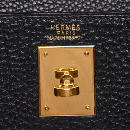 Hermes Togo Kelly Retourne 32 Black 19 of 31