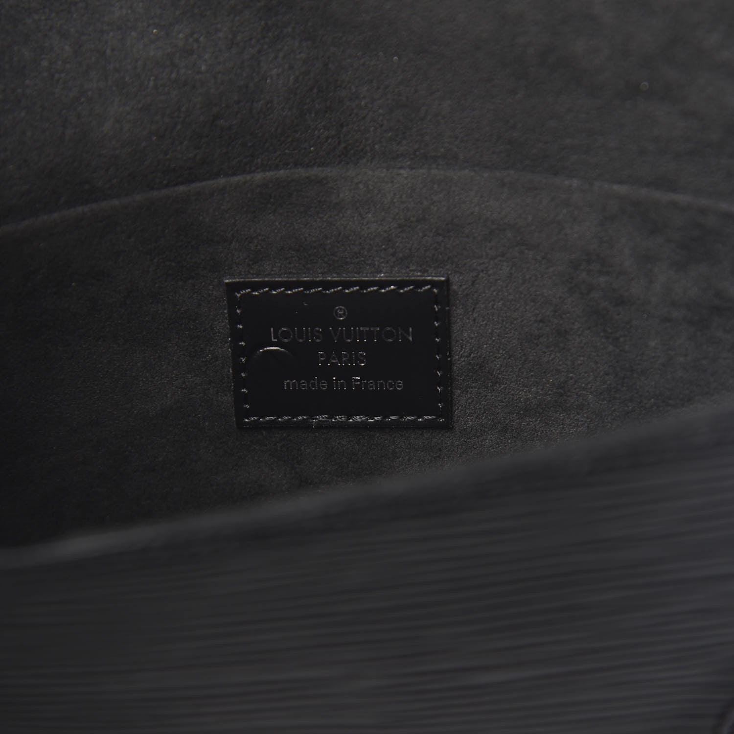 Louis Vuitton Epi LV Stories Pochette Felicie Black 7 of 10