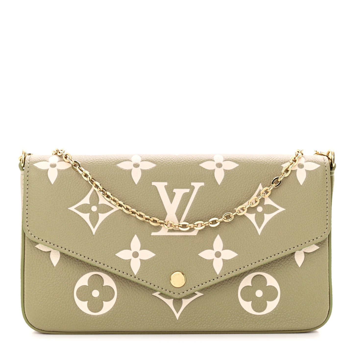 Empreinte Monogram Giant Felicie Pochette Tourterelle Creme