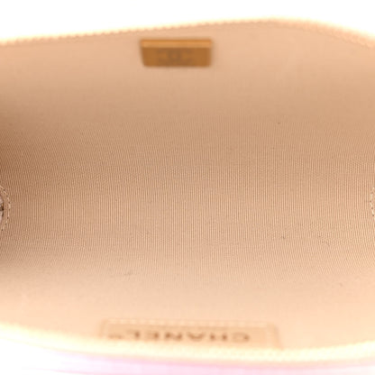 Chanel Metallic Lambskin Like A Wallet Flap Golden Pink 5 of 12