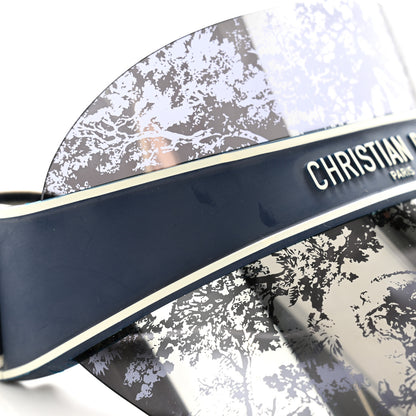 Christian Dior Toile de Jouy DiorClub V1U Sun Visor Blue 9 of 11