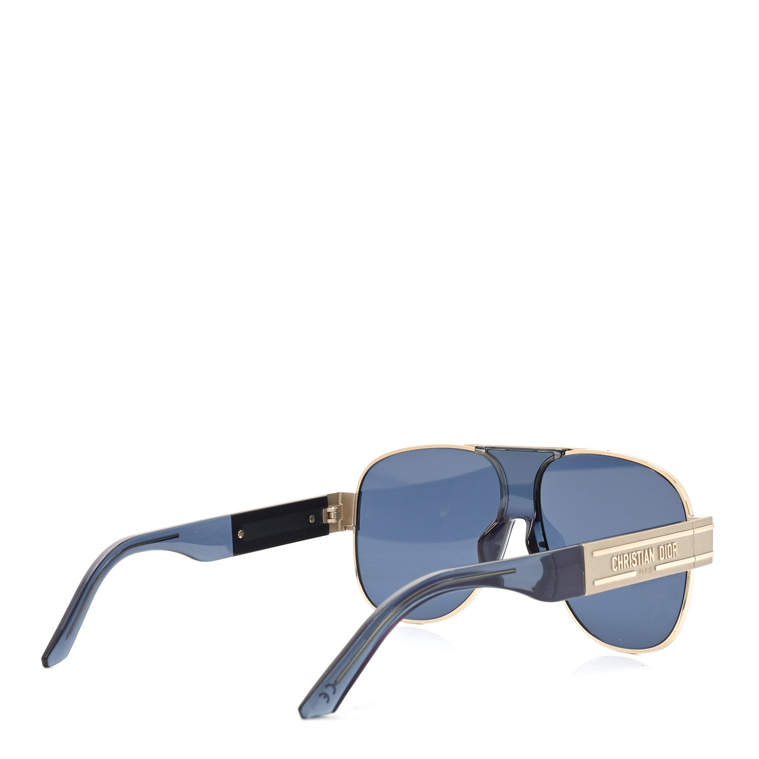 Christian Dior Diorsignature A3U Sunglasses Gold Gradient Smoke 4 of 7