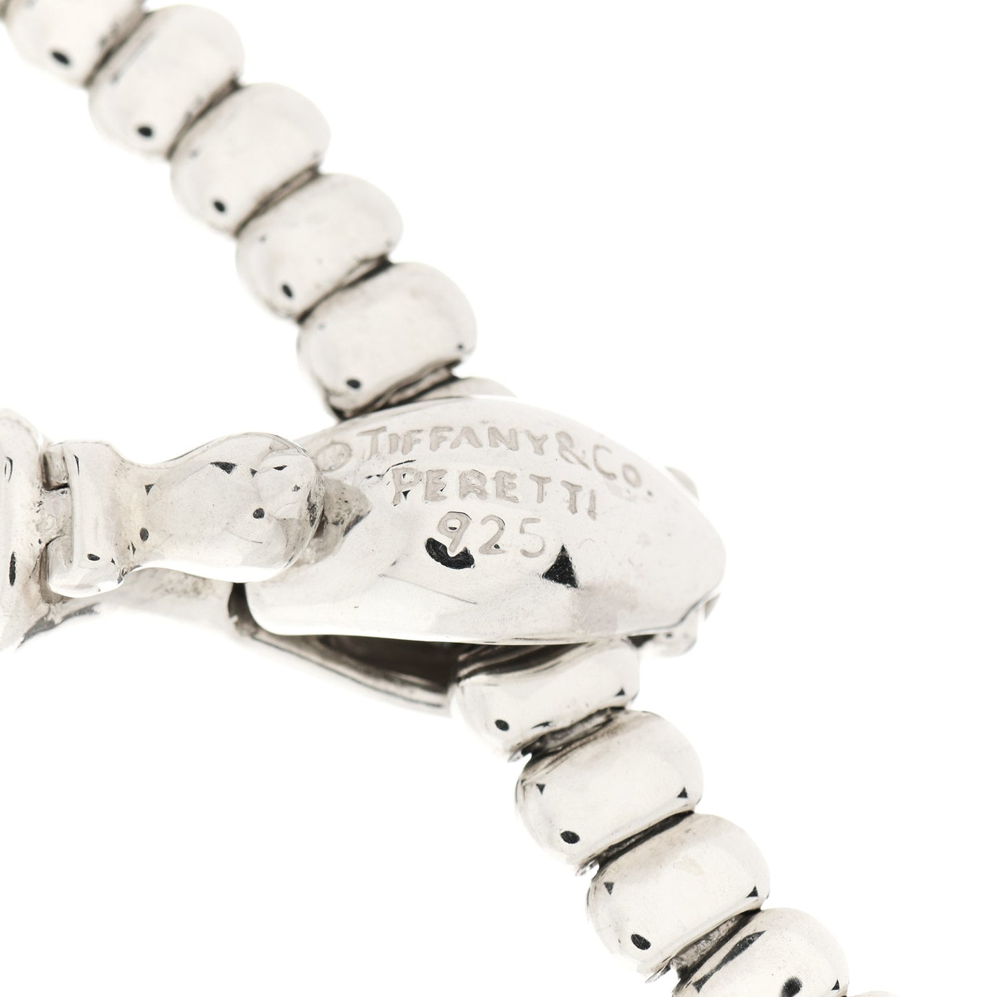 Sterling Silver Elsa Peretti Snake Necklace