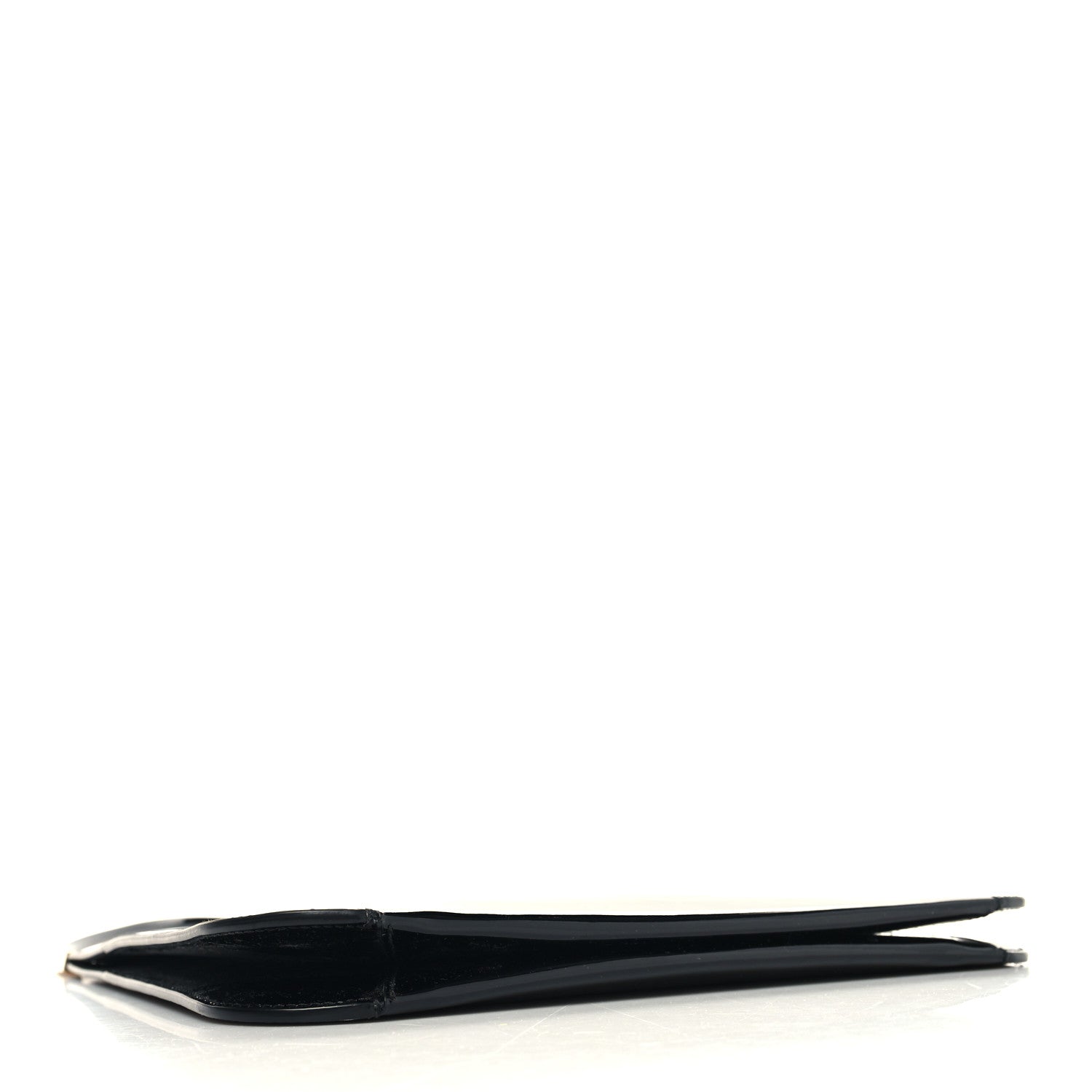 Saint Laurent Patent Calfskin Sadie Shoulder Bag Black 4 of 9