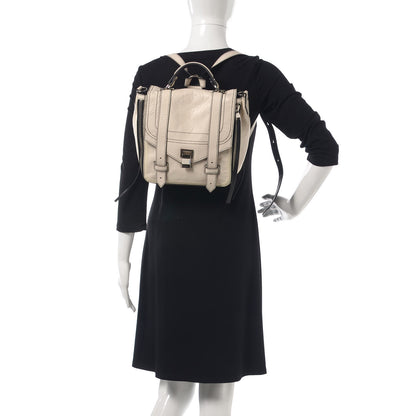 Proenza Schouler Crackled Lambskin PS1 Plus Zip Backpack Clay 3 of 12