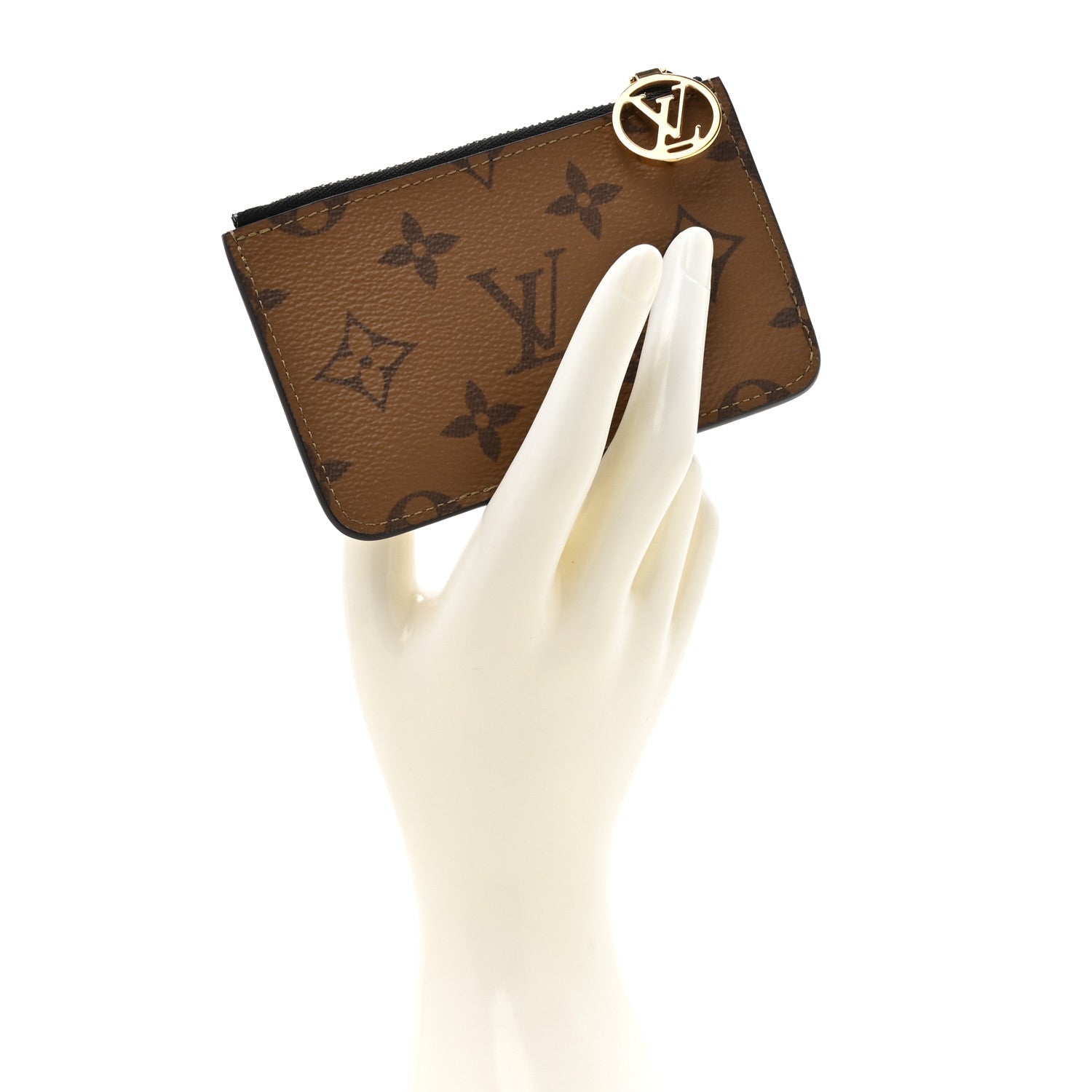 Louis Vuitton Reverse Monogram Zipped Romy Card Holder 2 of 6