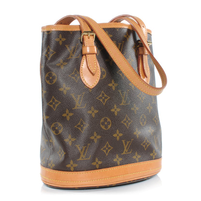 Louis Vuitton Monogram Petit Bucket 23 3 of 7