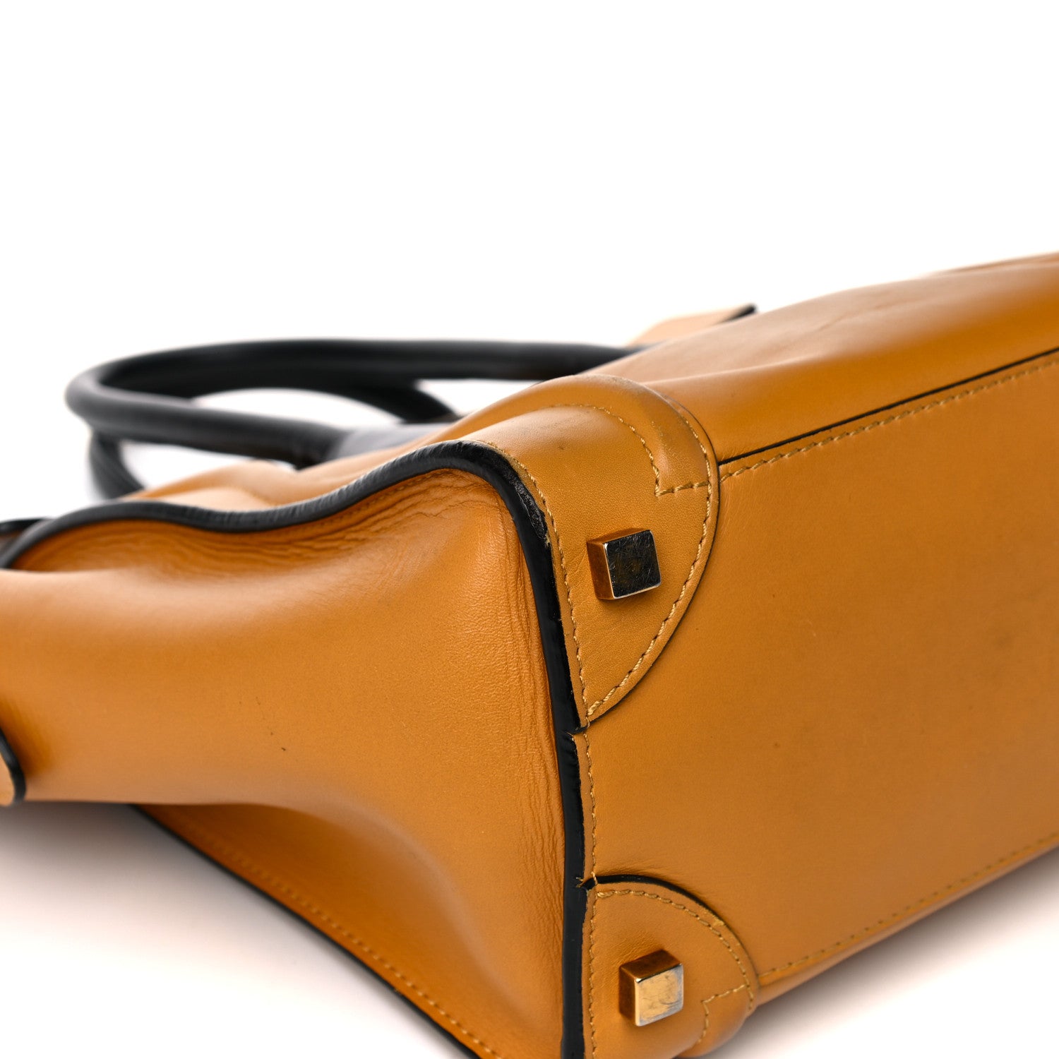 Celine Smooth Calfskin Micro Luggage Amber 11 of 31