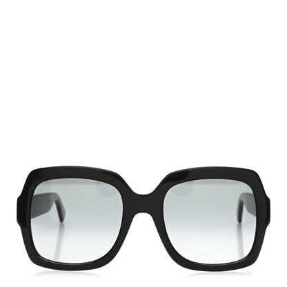 Gucci Acetate Square Frame Sunglasses GG0036S Black 2 of 8