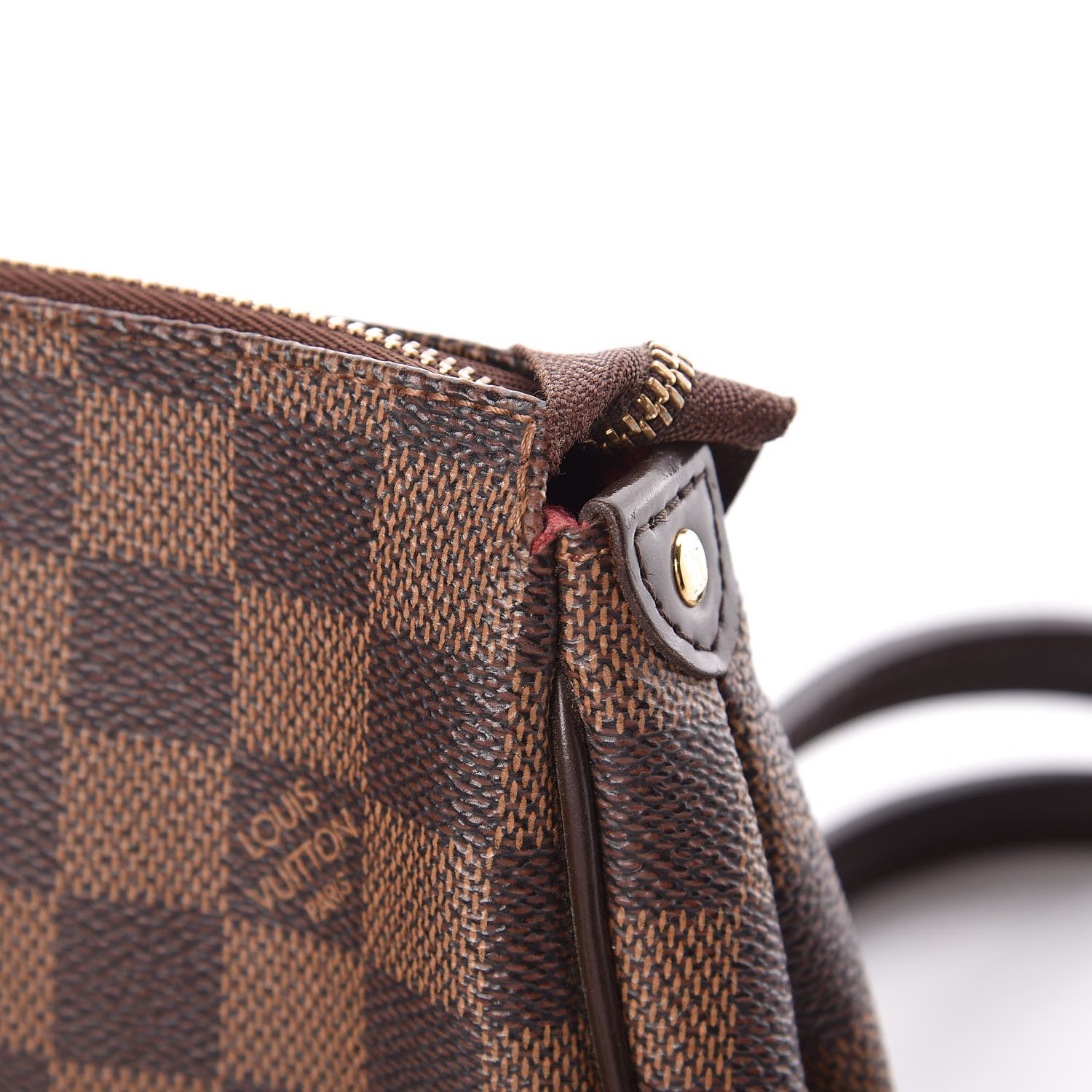 Louis Vuitton Damier Ebene Eva Clutch 10 of 11