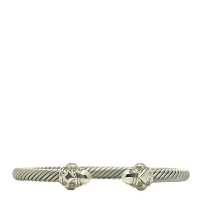 David Yurman Aluminum 5mm Renaissance Bracelet Pale Gold 1 of 6