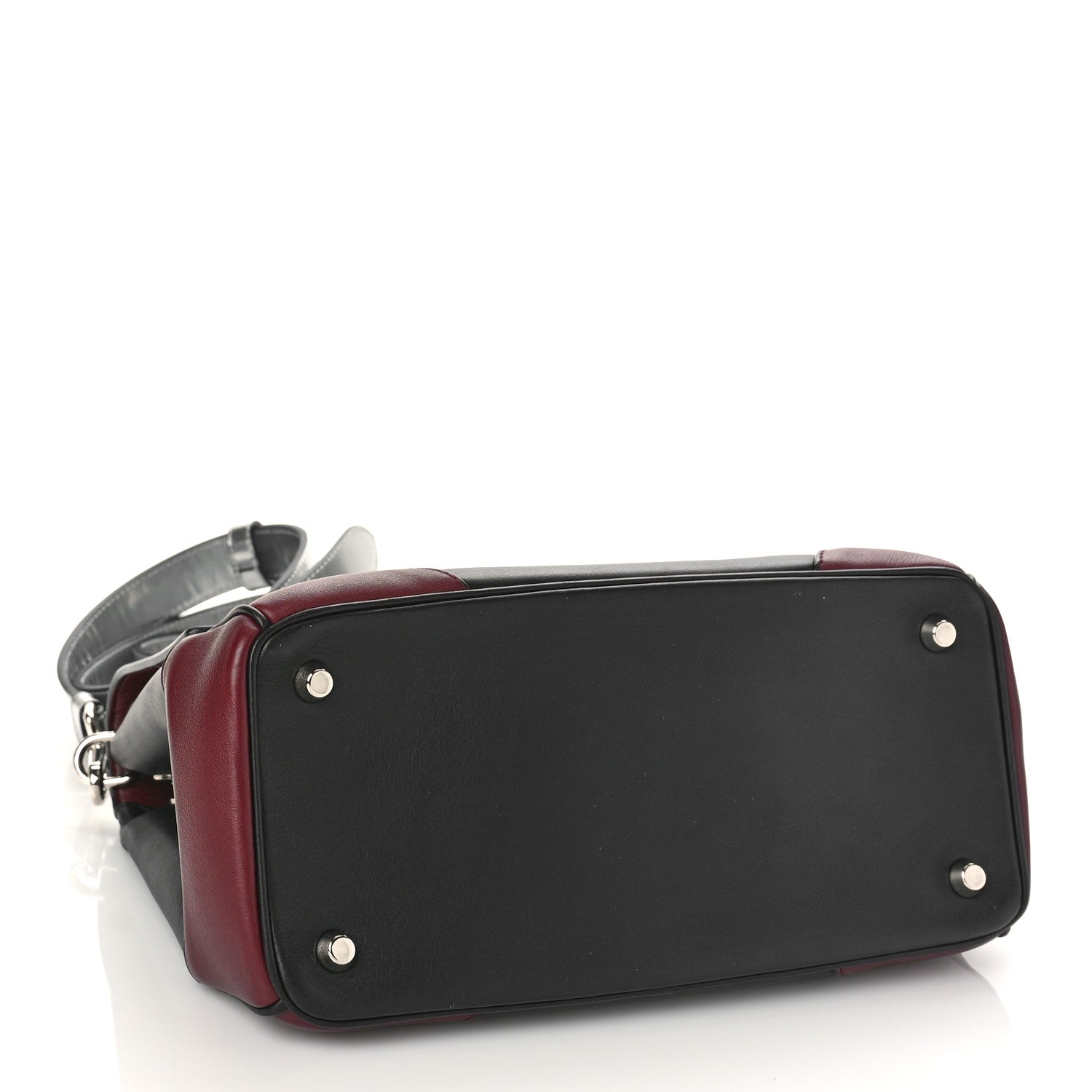 Christian Dior Metallic Patent Smooth Calfskin Small Tri-Color Be Dior Flap Black Silver 4 of 9