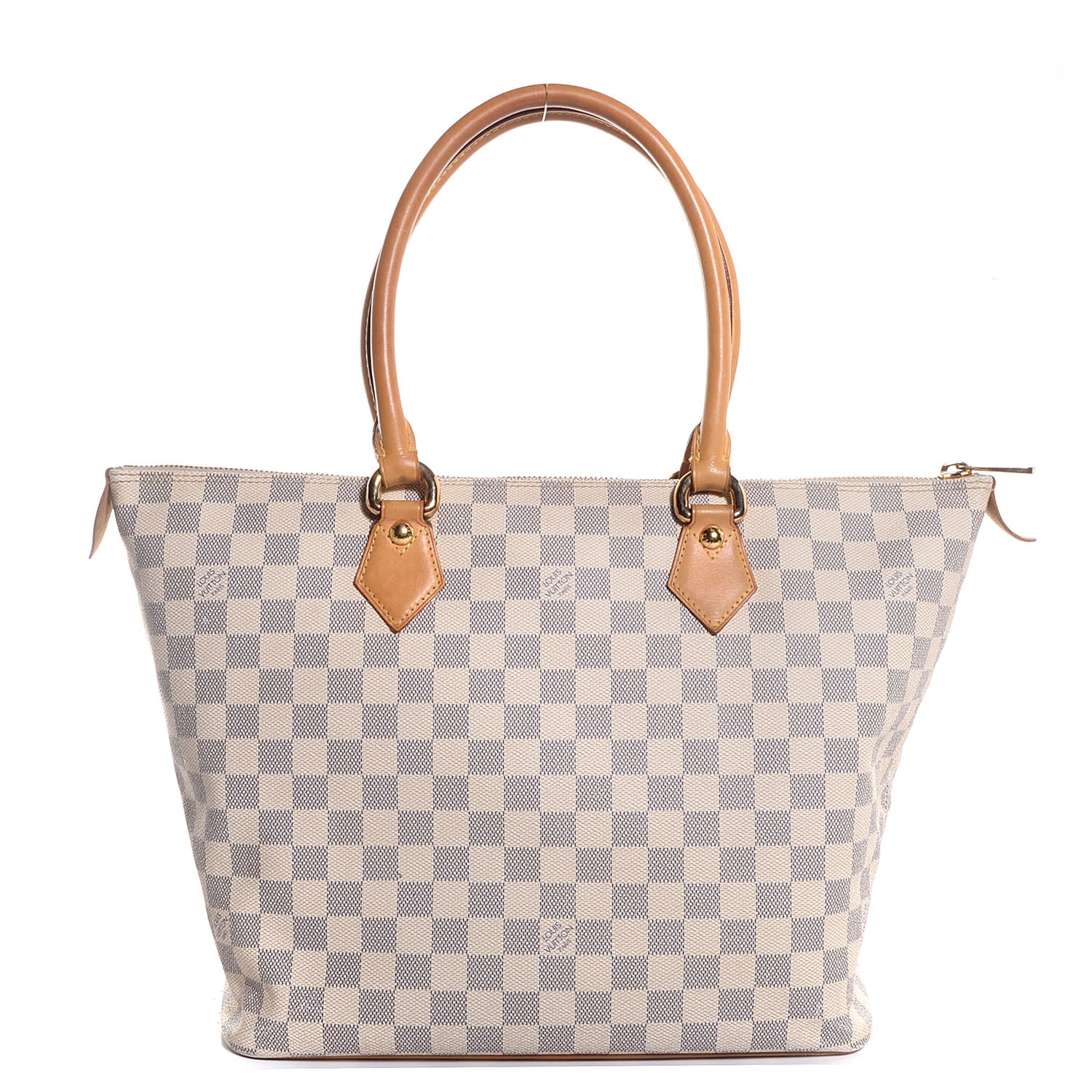 Louis Vuitton Damier Azur Saleya MM 1 of 7