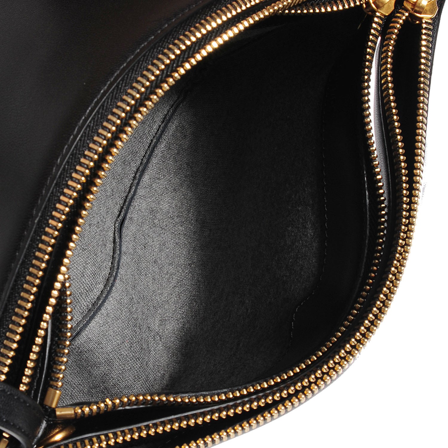 Celine Lambskin Large Trio Crossbody Bag Black 5 of 7