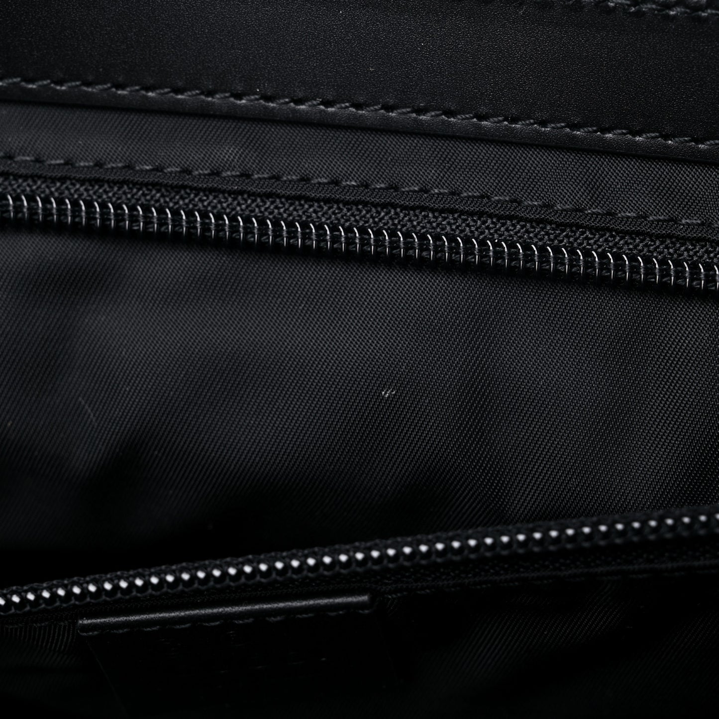 Techno Canvas Web Flap Messenger Bag Black