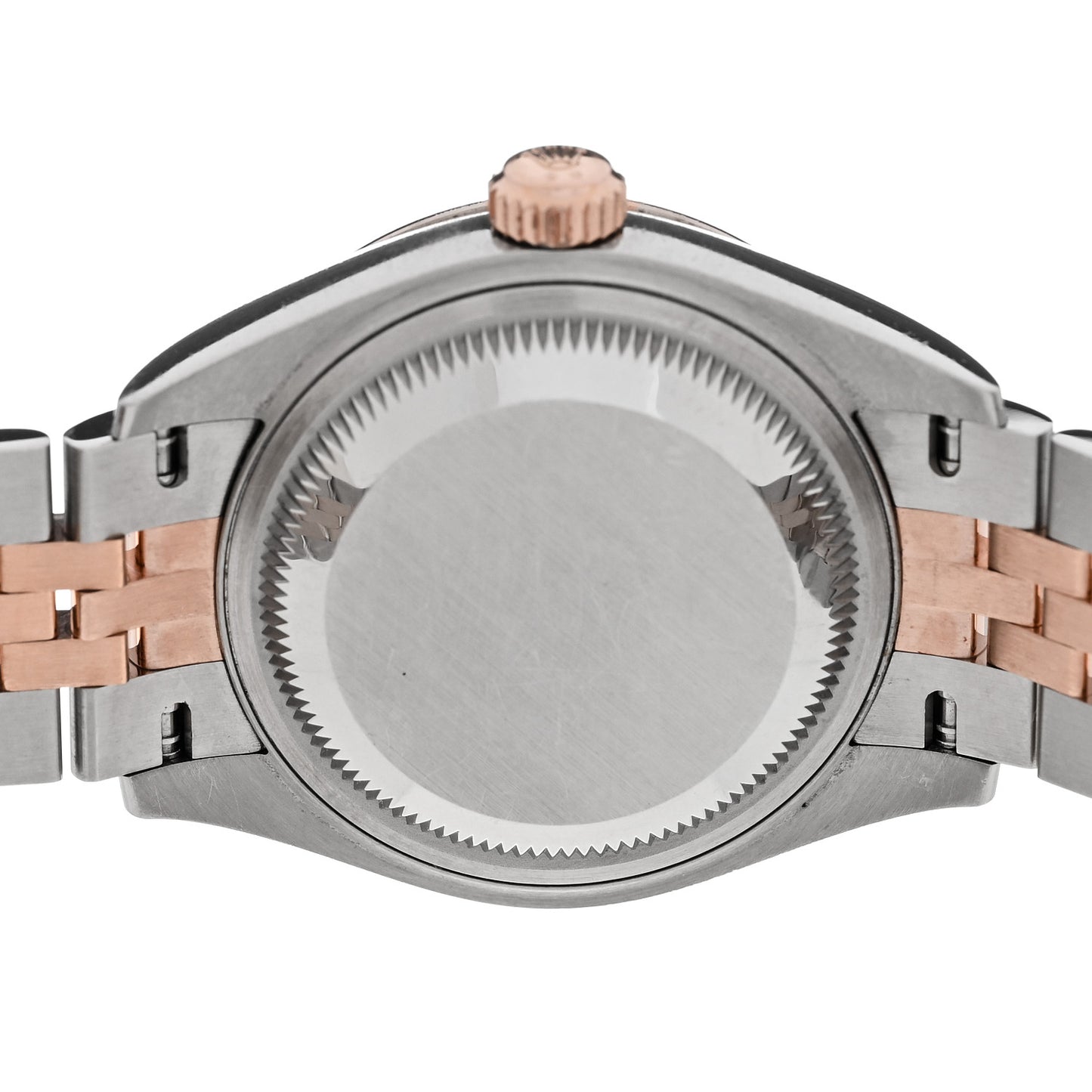 Stainless Steel 18K Everose Gold Diamond 28mm Oyster Perpetual Datejust Watch Sundust 279171
