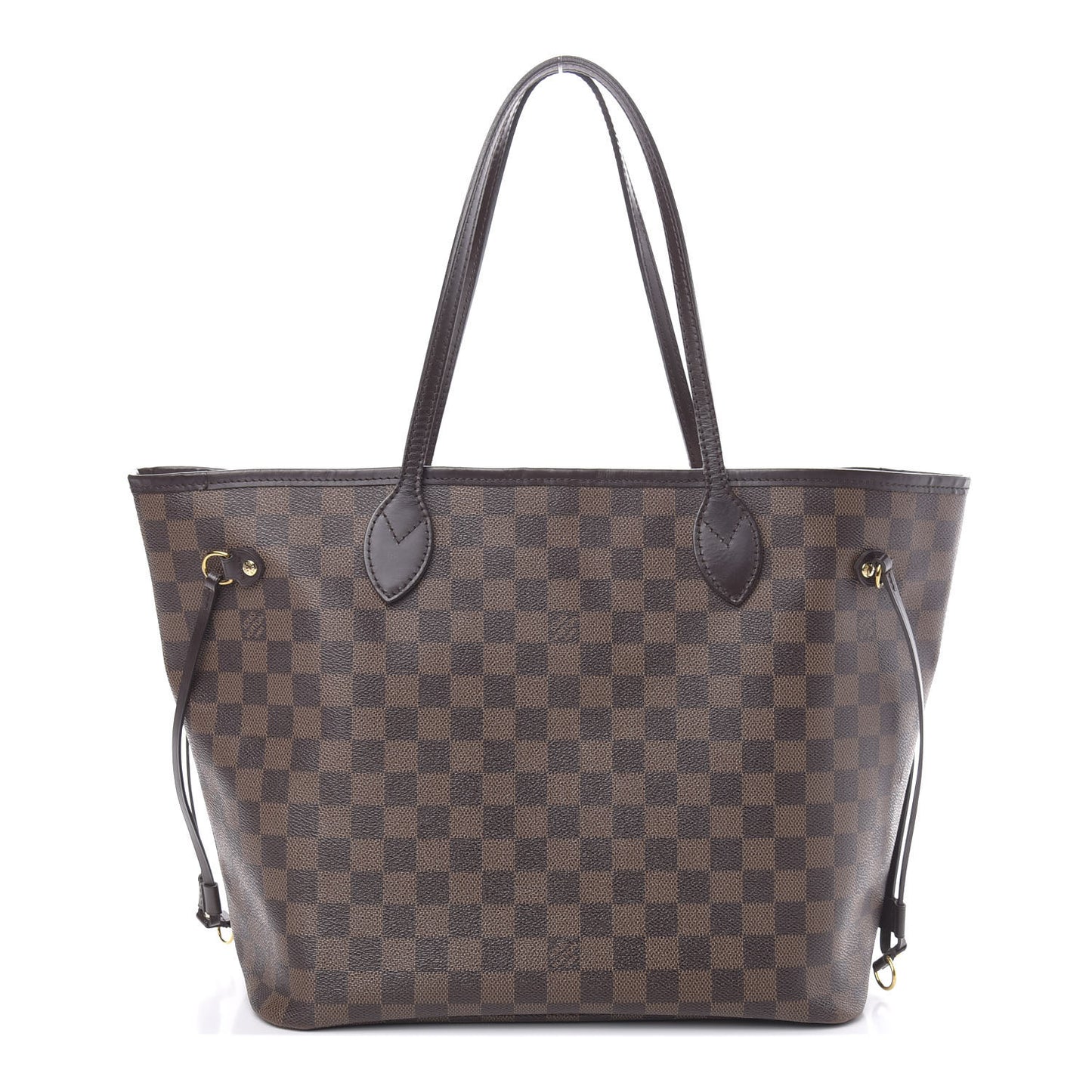 Damier Ebene Neo Neverfull MM Rose Ballerine