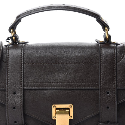 Proenza Schouler Lambskin Tiny PS1 Satchel Dark Chocolate 12 of 12