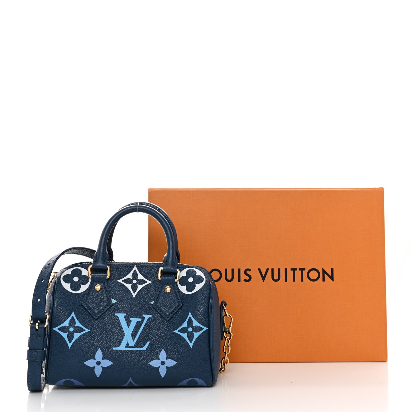 Empreinte Monogram Giant Speedy Bandouliere 20 Degrade Blue