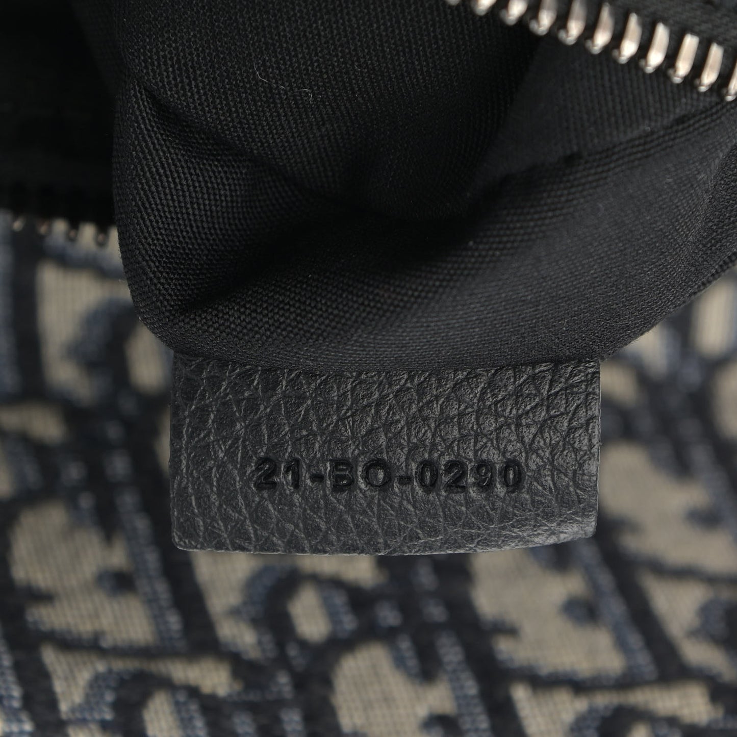 Oblique Mens Mini Saddle Bag Blue