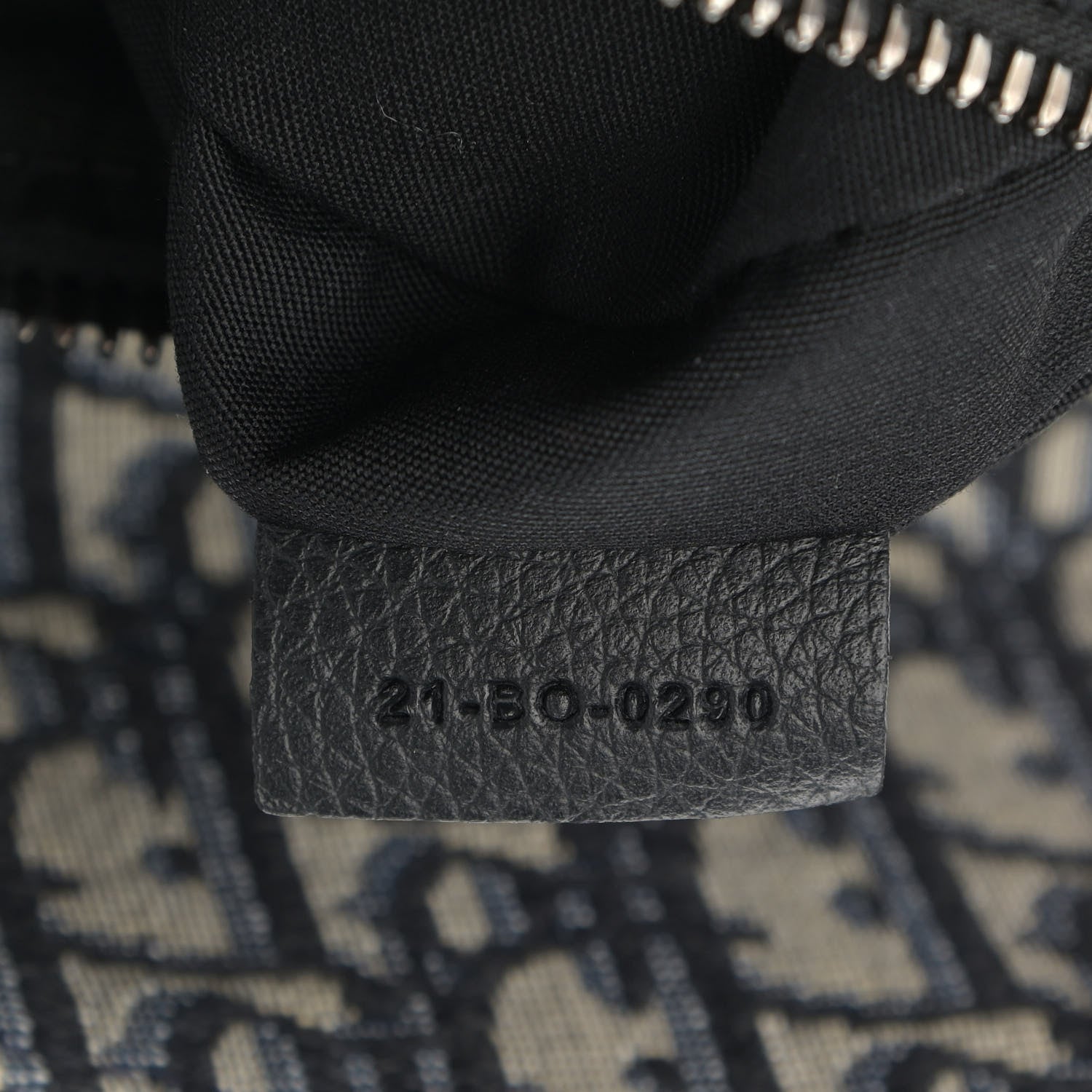 Christian Dior Oblique Mens Mini Saddle Bag Blue 7 of 10