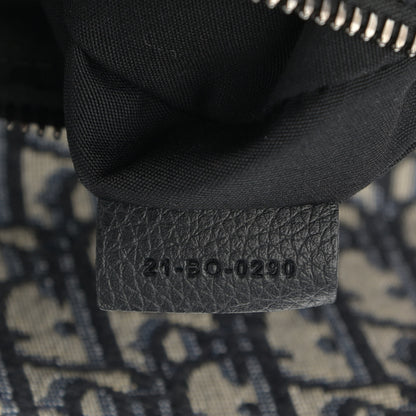 Christian Dior Oblique Mens Mini Saddle Bag Blue 7 of 10