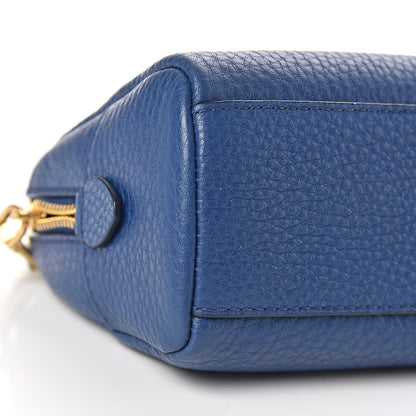Prada Vitello Daino Cosmetic Pouch Bleuette 8 of 9