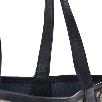 Gucci GG Plus Monogram Web Tote Navy Blue 12 of 17