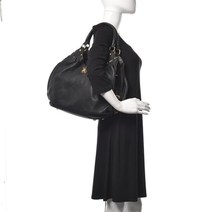 Louis Vuitton Mahina XL Black 2 of 9