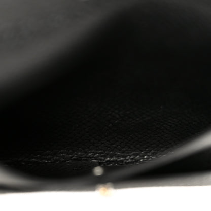 Hermes Epsom Bastia Coin Purse Black 5 of 7