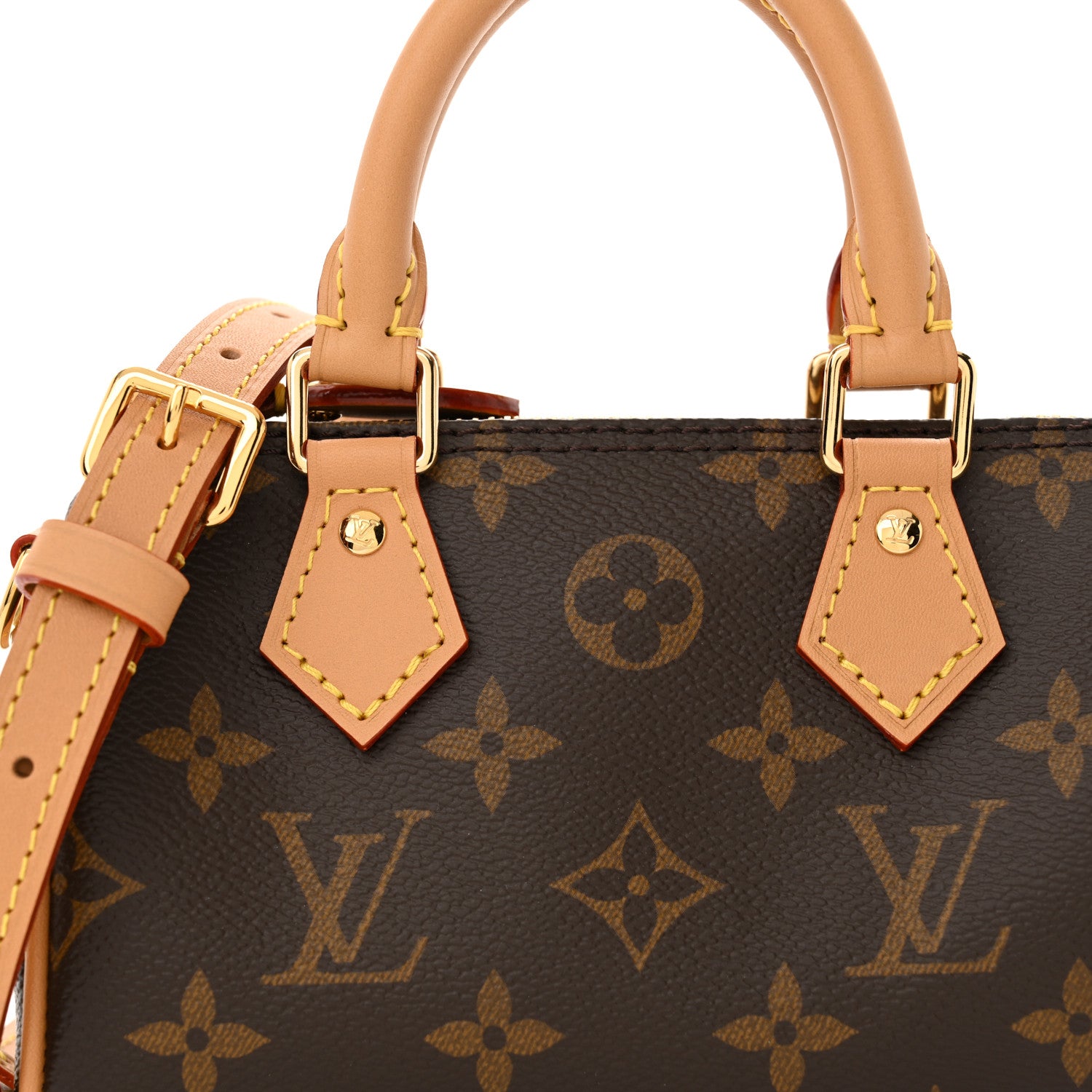 Louis Vuitton Monogram Nano Speedy Bandouliere 8 of 10