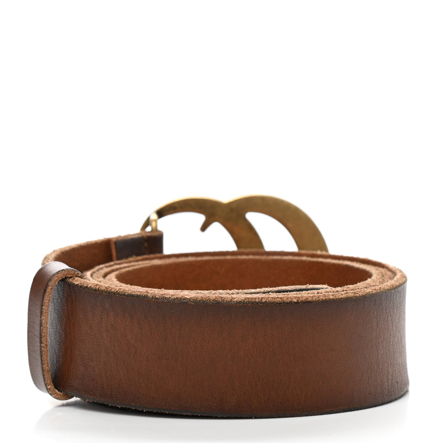 Gucci Faded Calfskin Double G 40mm Belt 100 40 Cuir 2 of 8