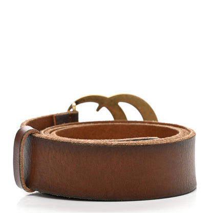 Gucci Faded Calfskin Double G 40mm Belt 100 40 Cuir 2 of 8