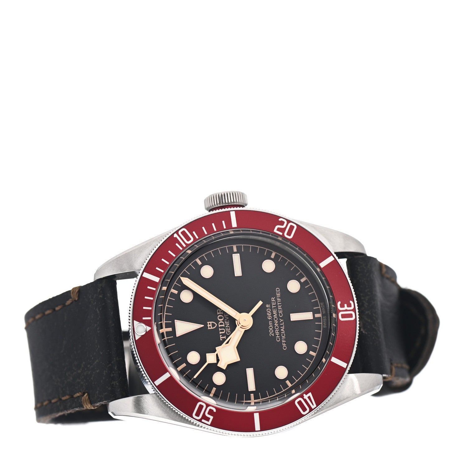 TUDOR Stainless Steel Calfskin 41mm Black Bay Automatic Watch Black 79230R 2 of 5