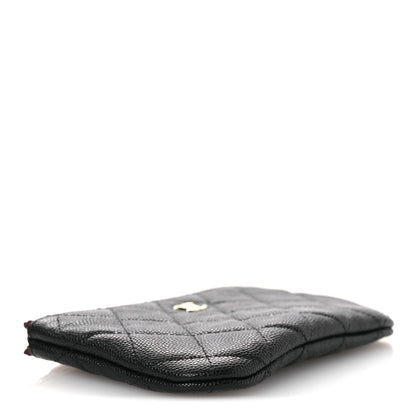 Chanel Caviar Quilted Small Cosmetic Case Black 4 of 8