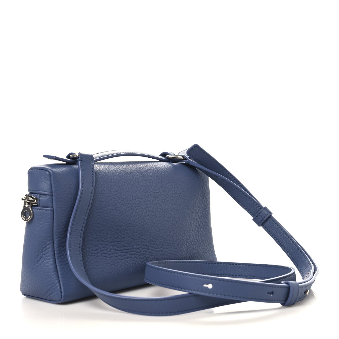 Grained Calfskin L19 Extra Pocket Pouch Cloud Sky
