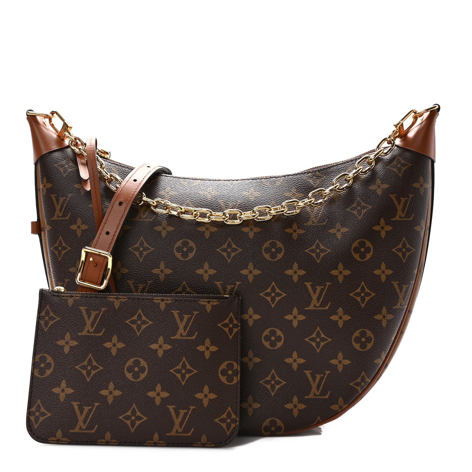 Louis Vuitton Reverse Monogram Loop Hobo 1 of 9