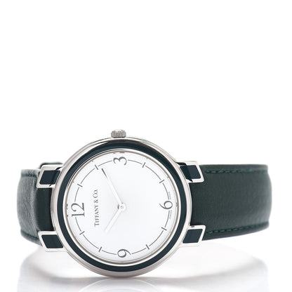 Tiffany Stainless Steel Calfskin 32mm M611 Quartz Watch 2 of 5