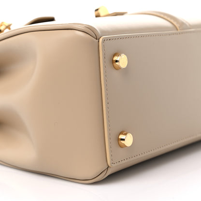 Celine Satinated Calfskin Small 16 Top Handle Bag Beige 11 of 12