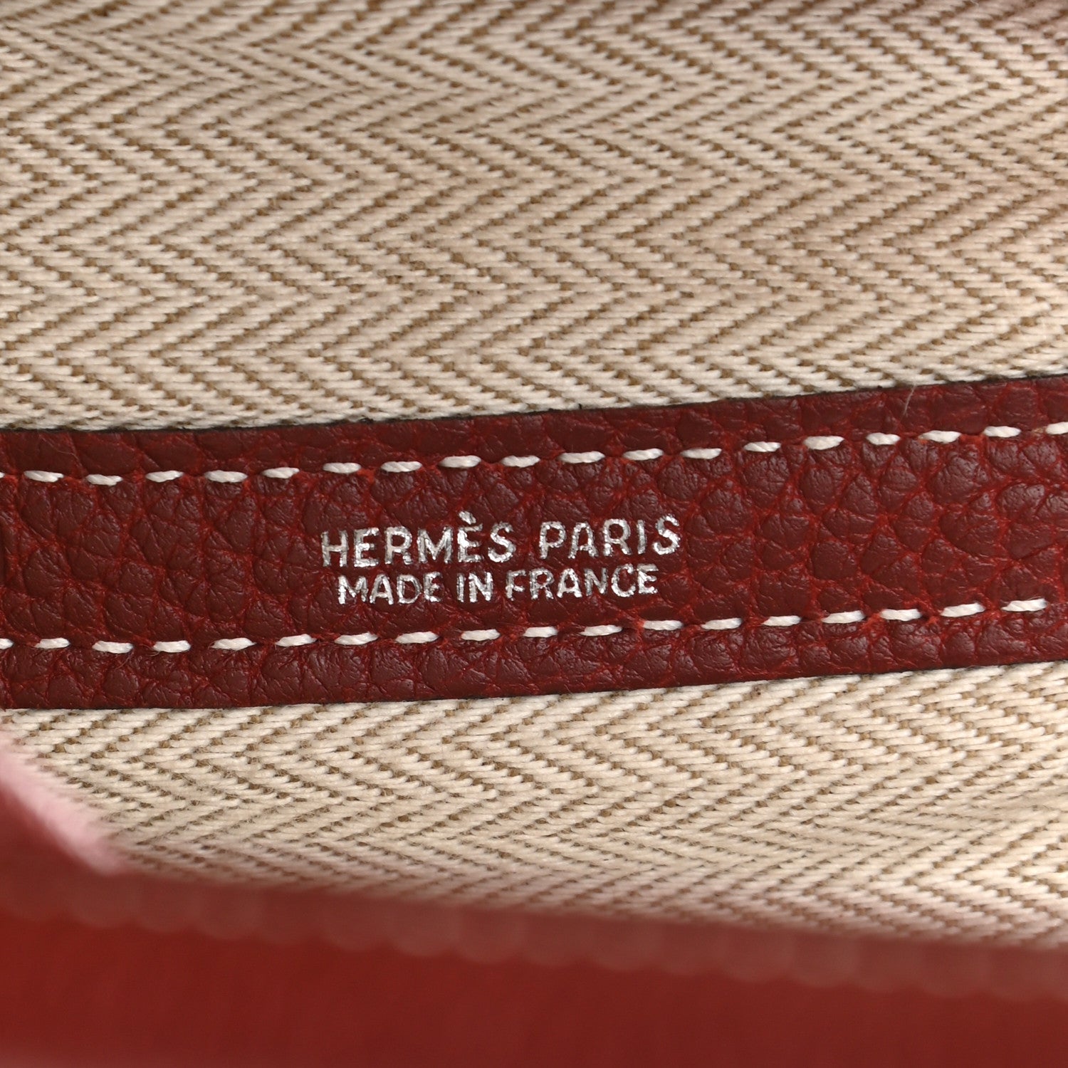 Hermes Negonda Garden Party 36 MM Rouge H 5 of 13