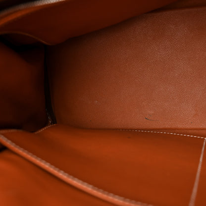 Hermes Toile Swift Kelly Retourne 32 Gold 11 of 16
