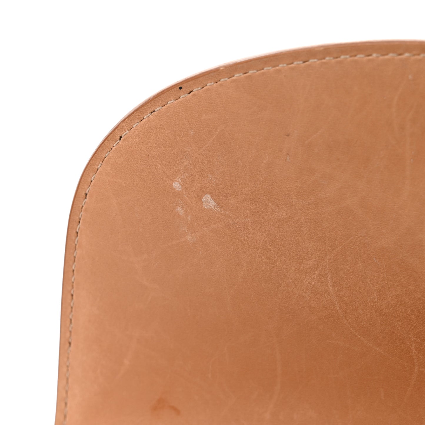 Smooth Vintage Calfskin Monogram Medium Kaia Satchel Gold