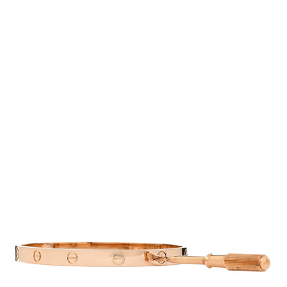 Cartier 18K Pink Gold LOVE Bracelet 20 8 of 9
