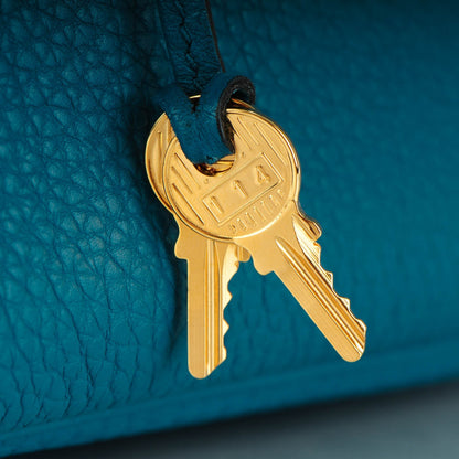 Hermes Taurillon Clemence Birkin 30 Cobalt 13 of 26