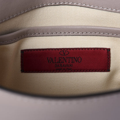 Valentino Garavani Vitello Medium Rockstud Flip Lock Crossbody Bag Poudre 8 of 9