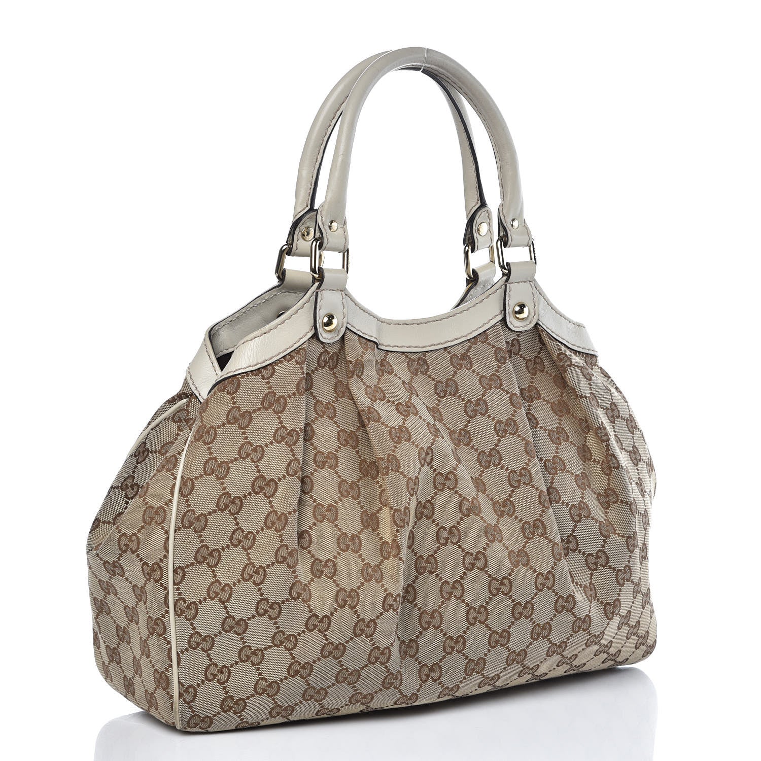 Gucci Monogram Medium Sukey Tote Off White 3 of 7