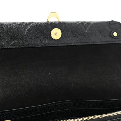 Louis Vuitton Empreinte Vavin Chain Wallet Black 11 of 19